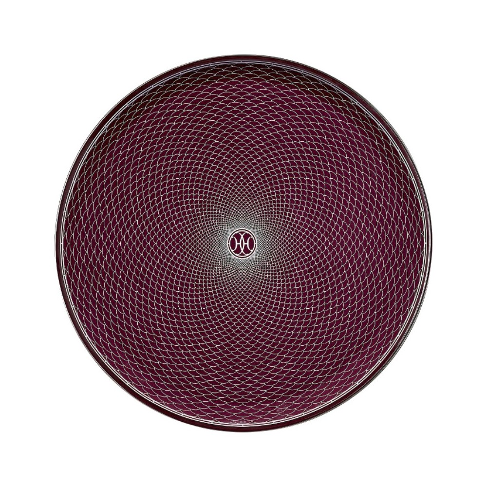 Vassoio Tondo Grande H Déco Rouge D44cm [3ec84b10]