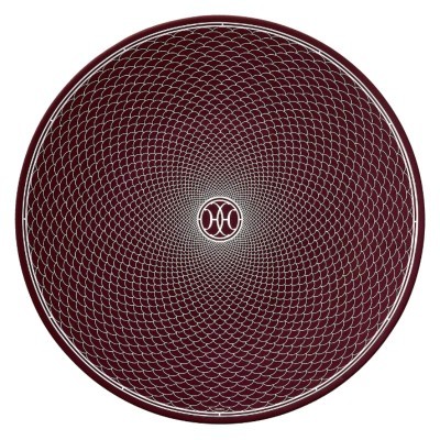 Vassoio Tondo H Déco Rouge 31,5cm [b8a3d0b2]