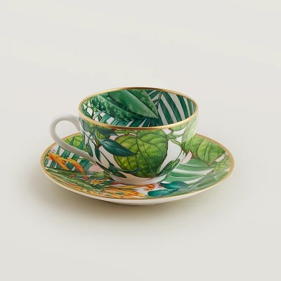Tazza da tè con piattino Passifolia 20 cl [048f7743]