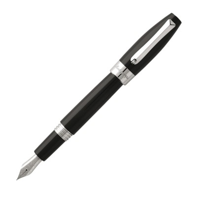 Penna Fortuna Stilografica, Acciaio, Media F/M/B [6033a34a]