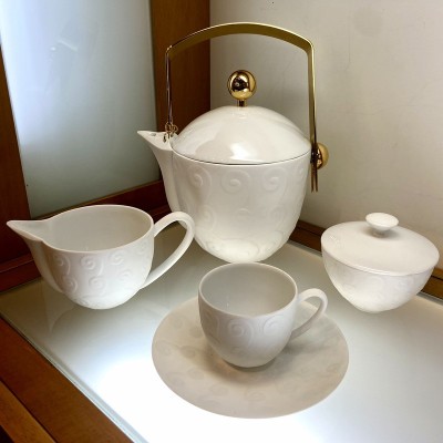 Set 15 pezzi caffè JL Coquet Spirale Satin [b99e9a8d]