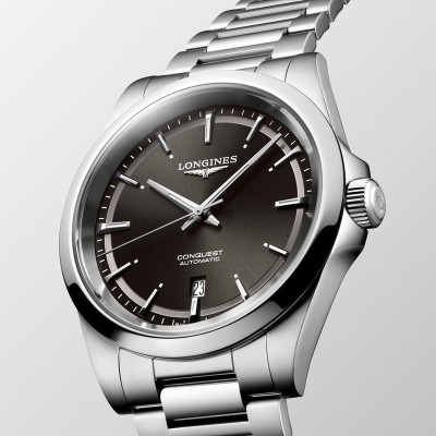Orologio Conquest 41mm Auto nero [028d4d42]