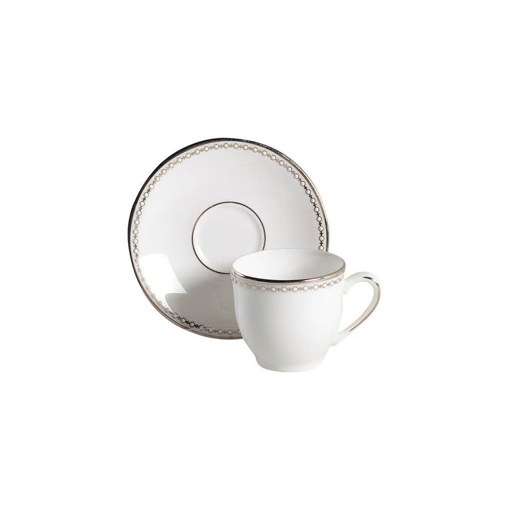 Set 15 pezzi caffè Lenox Pearl Platinum [6c1e9b9a]