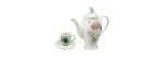 Set caffè 4 pezzi e caffettiera Butterfly Meadow [1f6035dd]