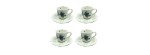 Set caffè 4 pezzi e caffettiera Butterfly Meadow [c64676d0]