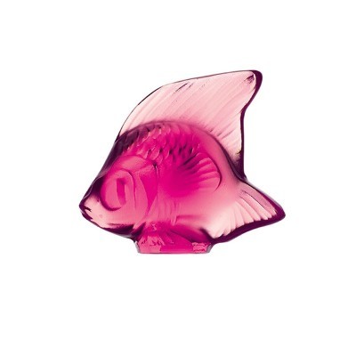 Pesce in Cristallo Fucsia [a5ac5a1d]