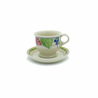 Set 6 tazze caffè con piattino Mancioli [2f08769d]