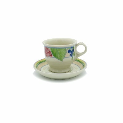 Set 6 tazze caffè con piattino Mancioli [2f08769d]