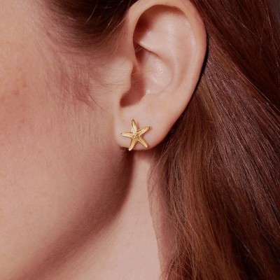 Orecchino lobo stella marina [e39b9e96]