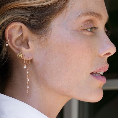 Orecchino lungo oro 18kt Perle Mignon [82317e44]
