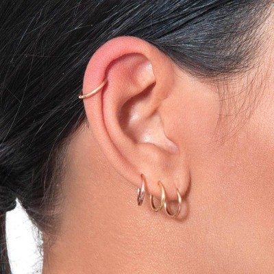 Piercing oro giallo 18k 8mm [8ab491ba]