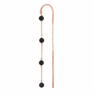 Orecchino ago oro 18kt e spinello [861f29df]