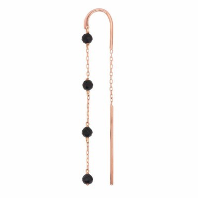 Orecchino ago oro 18kt e spinello [5f396ad2]