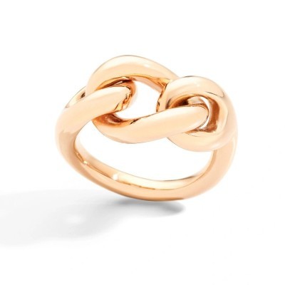 Anello Catene oro rosa 18K [324adcb5]
