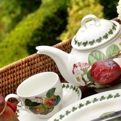 Tazza Tè con piattino Pomona [e830e160]