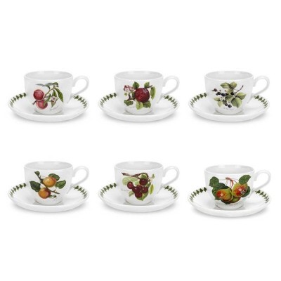 Tazza Tè con piattino Pomona [5f2d2064]