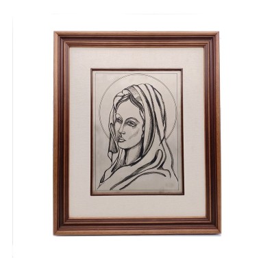 Quadro bassorilievo Argento [cc527073]
