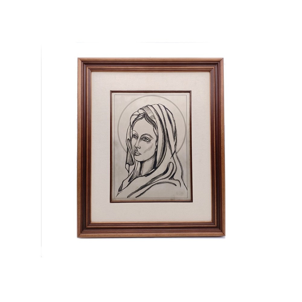 Quadro bassorilievo Argento [cc527073]