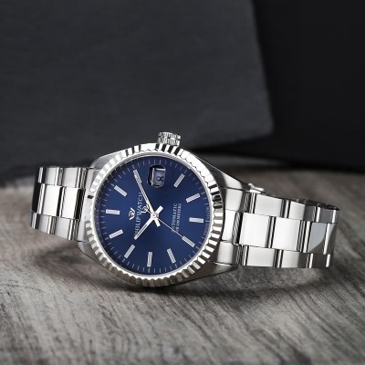 Orologio Caribe 39mm Auto Blu [4976c9d9]