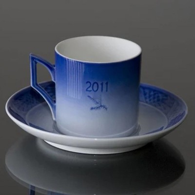 Tazza e piattino Royal Copenhagen 2011 [f73b0ca2]