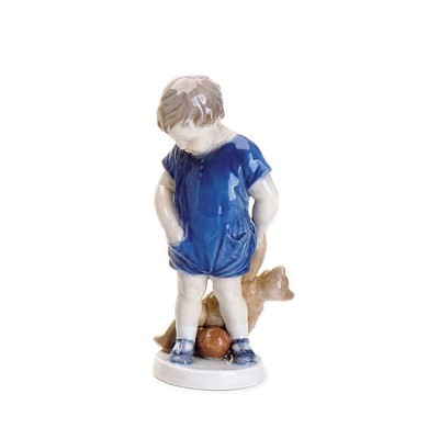 Statuina Bimbo con Orsetto [40ef272f]