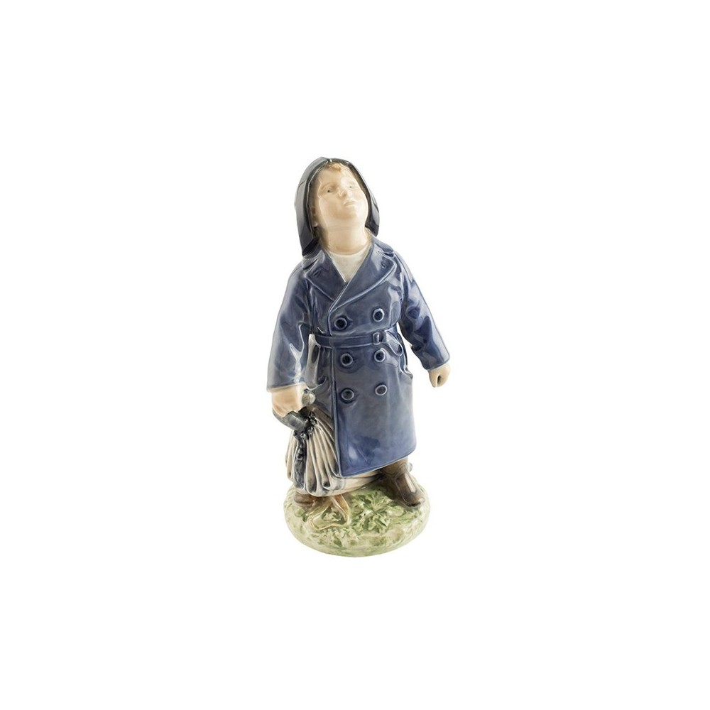 Statuina Bimbo con Ombrello [c91a4e2d]