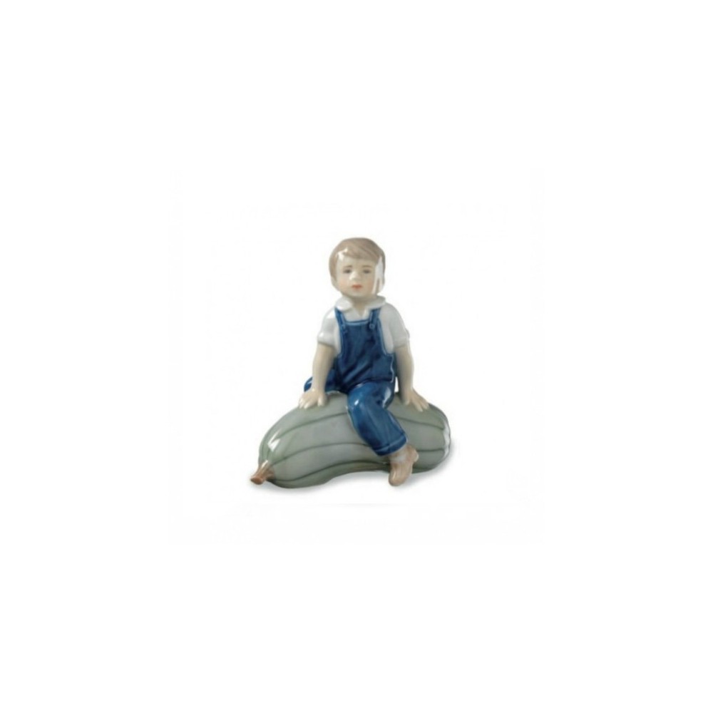 Statuina Bimbo con Zucca [6ce487e4]