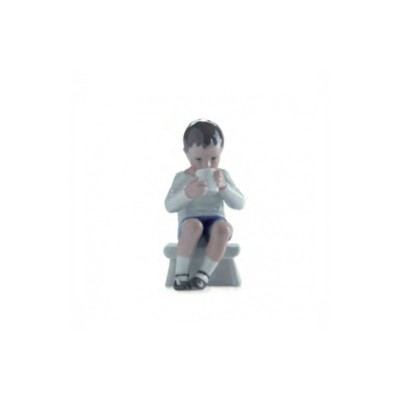 Statuina Victor Bimbo che Beve [3f10528c]