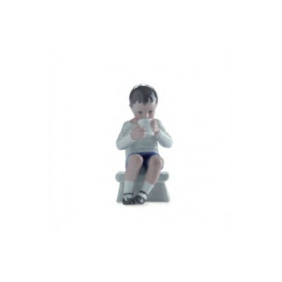 Statuina Victor Bimbo che Beve [3f10528c]