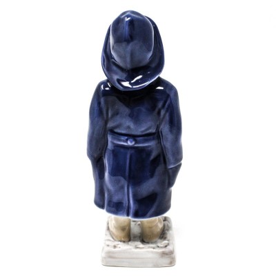 Statuina Bimbo con Impermeabile [635fc11a]