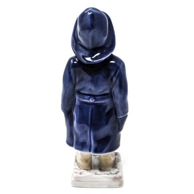 Statuina Bimbo con Impermeabile [635fc11a]