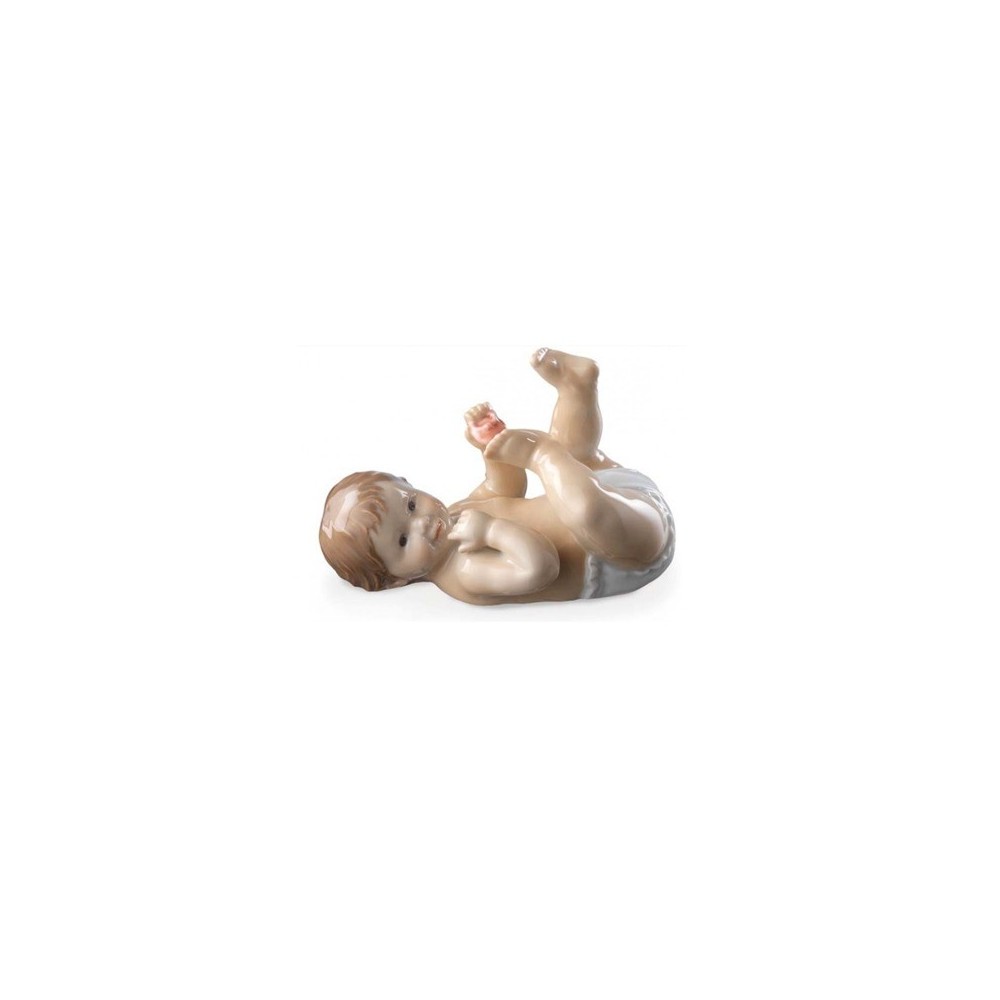 Statuina Neonata con ciuccio Royal Copenhagen [52f8013d]