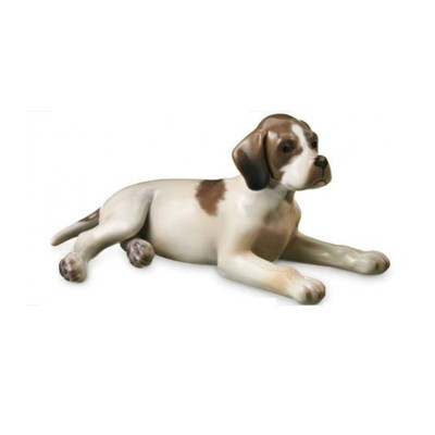 Statuina Cucciolo di Pointer Royal Copenhagen [c595be78]