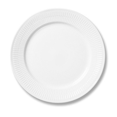 Piatto Piano 27 cm White Plain [2dcad3a4]