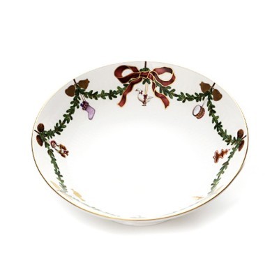 Alzata Star Fluted Christmas 18cm [ef3a0306]