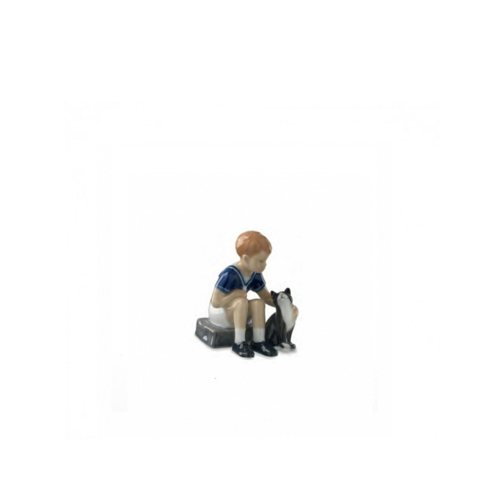 Jens con gatto mini, 9,5 cm [543d73d6]