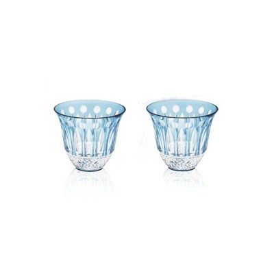 Set 2 Bicchieri Tommy azzurro svasati [1d1f8c23]