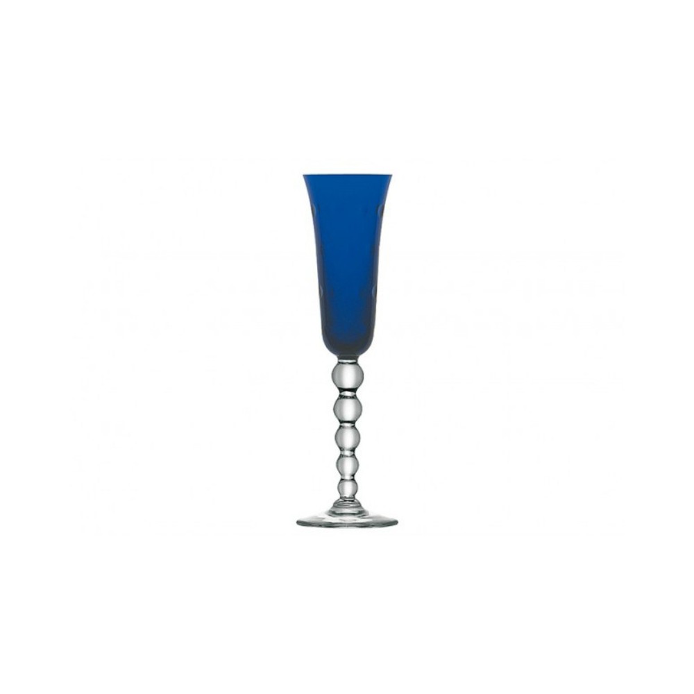Flute Champagne Bubbles Blu Scuro [867f58c7]