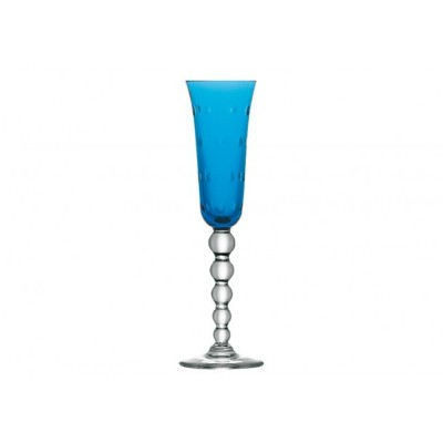Flute Champagne Bubbles Azzurro [ed149dd0]