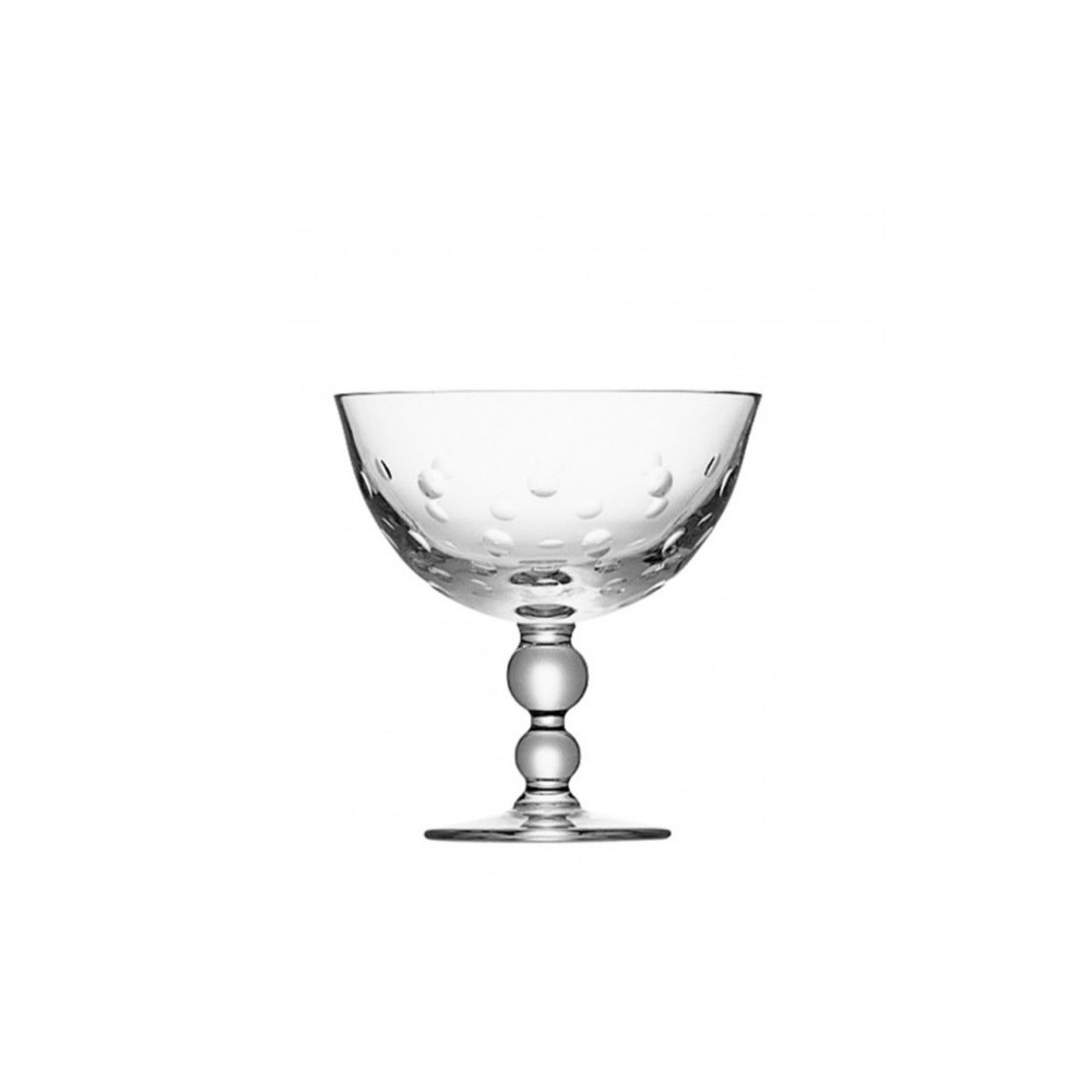 Coppetta Con Piede Bubbles Trasparente [6efbd205]