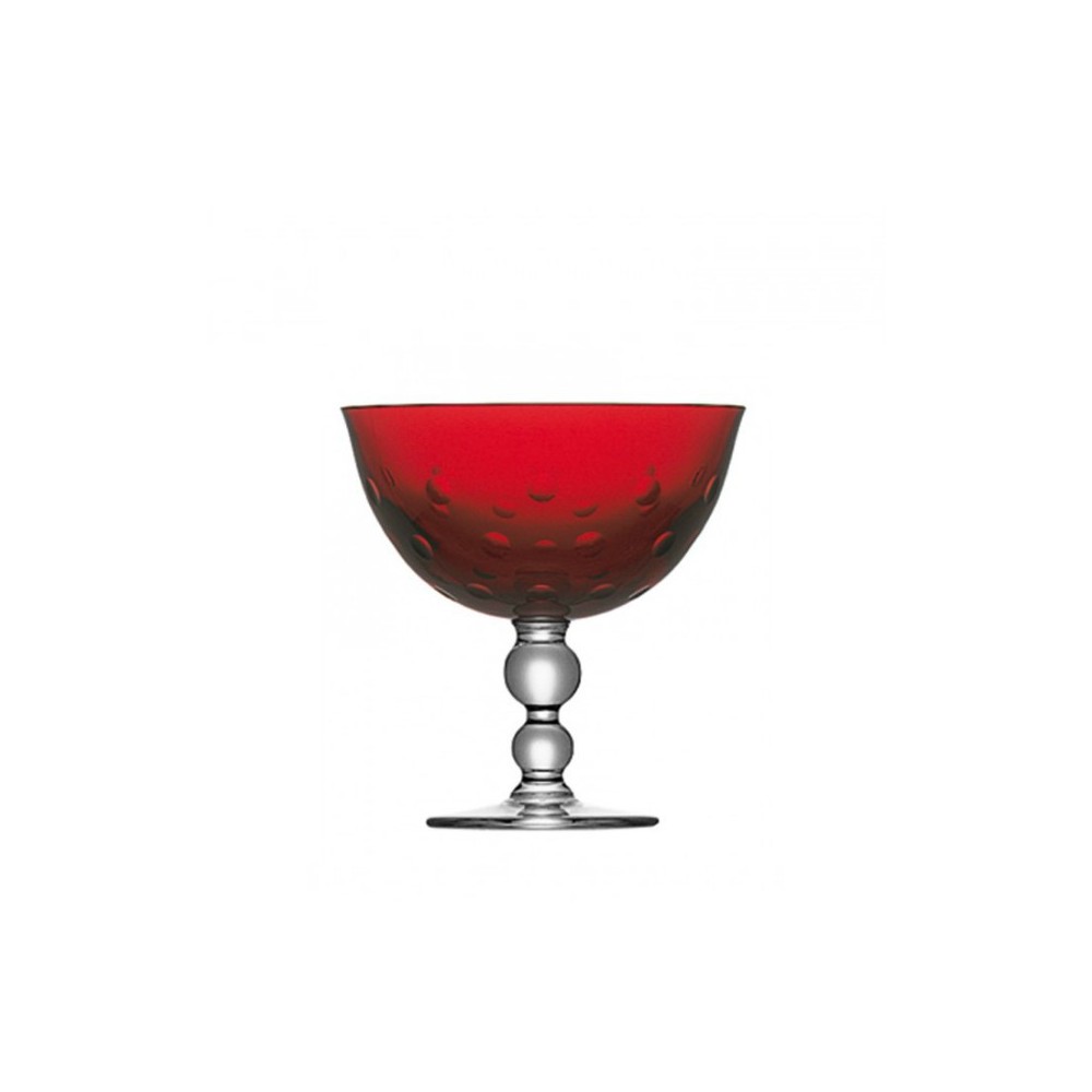 Coppetta Con Piede Rossa Bubbles [d678e1a1]