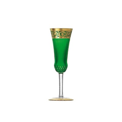Flute Champagne Verde Thistle Oro [65debf9c]