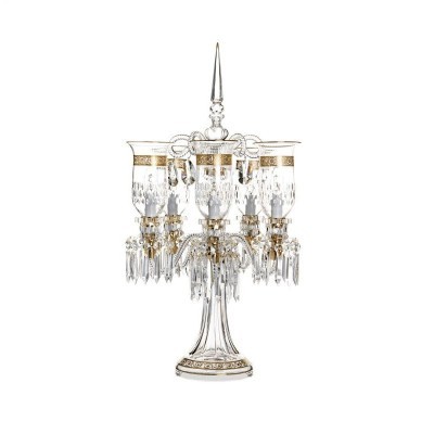 Candelabra 5 Luci Electrique decorzioni oro [0137cb8f]