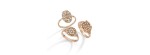 Anello sigillo quadrato e diamanti oro 18kt [136f299f]