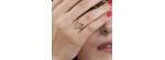 Anello Stella filo piatto oro 18k [2a82796c]