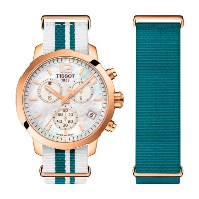 Orologio Quickster 42mm PVD Oro Rosa MOP [3efdc057]