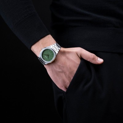 Orologio Ultra Thin Verde, 40mm [8de84c3e]