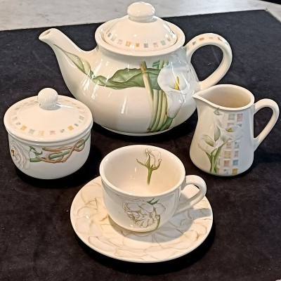 Set 9 pezzi tè Wald Keramour Ikebana [cad3a96b]