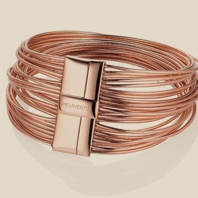 Bracciale Dna Spring Rosa Lucido [6cf06a7c]