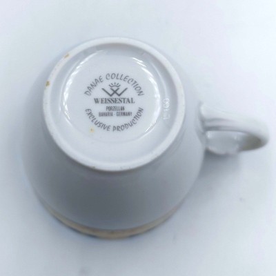 Set 6 tazze tè con piattino Weissestal Venezia [2deea86c]